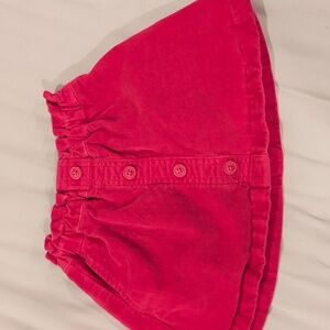 J. Crew Cuts Corduroy Fuschia Pink Skirt